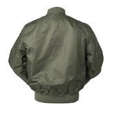 Herre USA Flag letvægts MA-1 Flight Bomber Jacket Windbreaker med patches